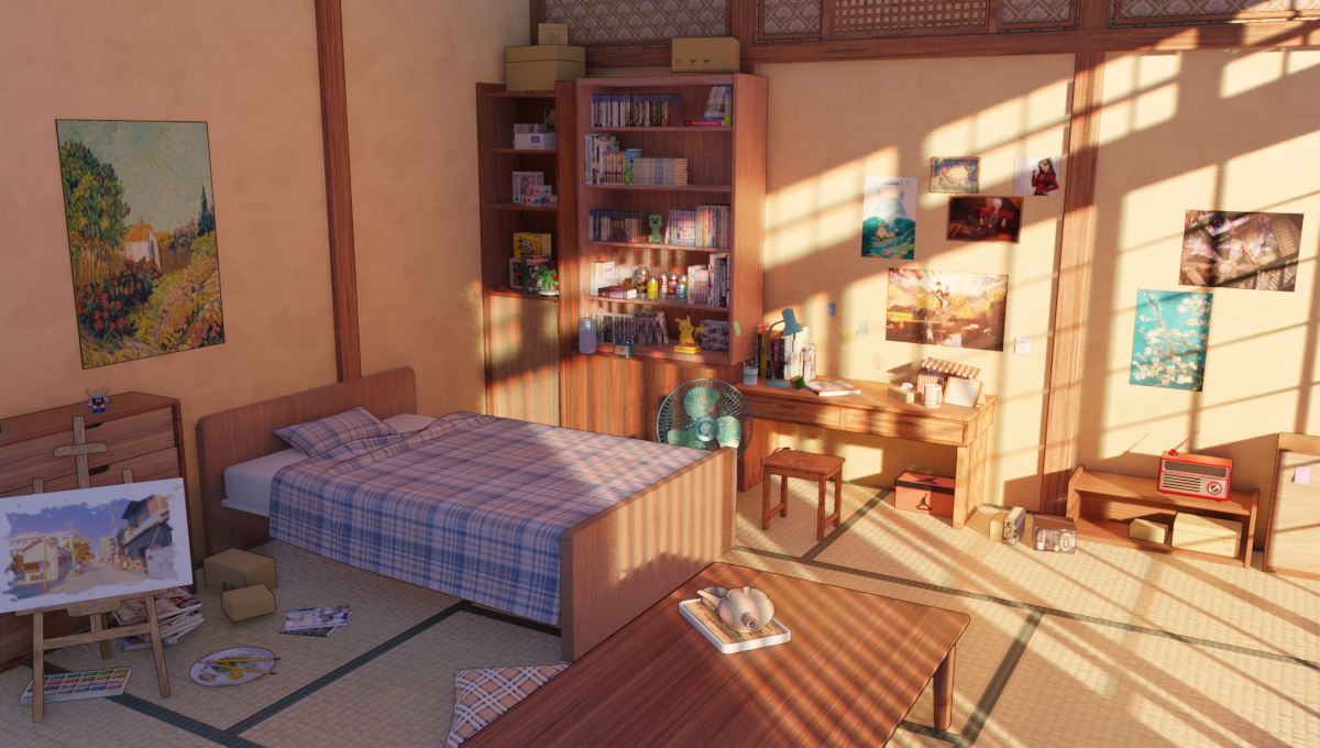 Blender input reference view 1
