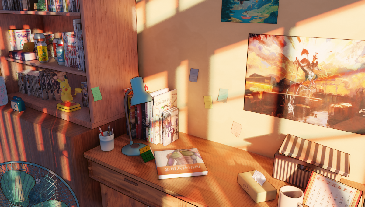 Blender input reference view 4